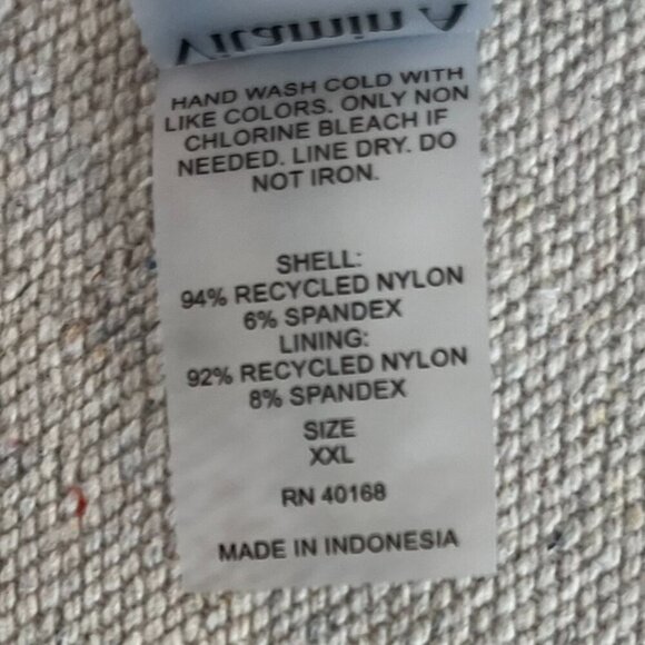 Vitamin A Woman's Plus-Size Blue One-Piece Swim Suit Sz XXL - Picture 10 of 11